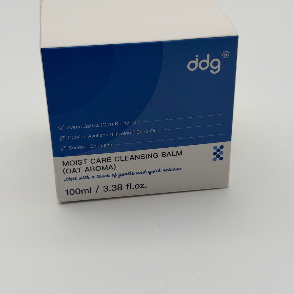ddg Moist Care Cleansing Balm Oat Aroma Makeup Remover 100ml 3.38 fl oz NEW
